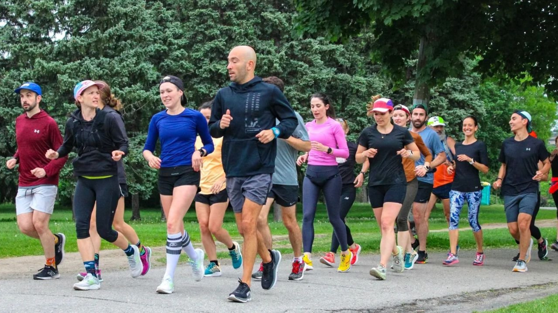 Parce que ça m'amuse de courir et que je m'améliore parce que je m'amuse.