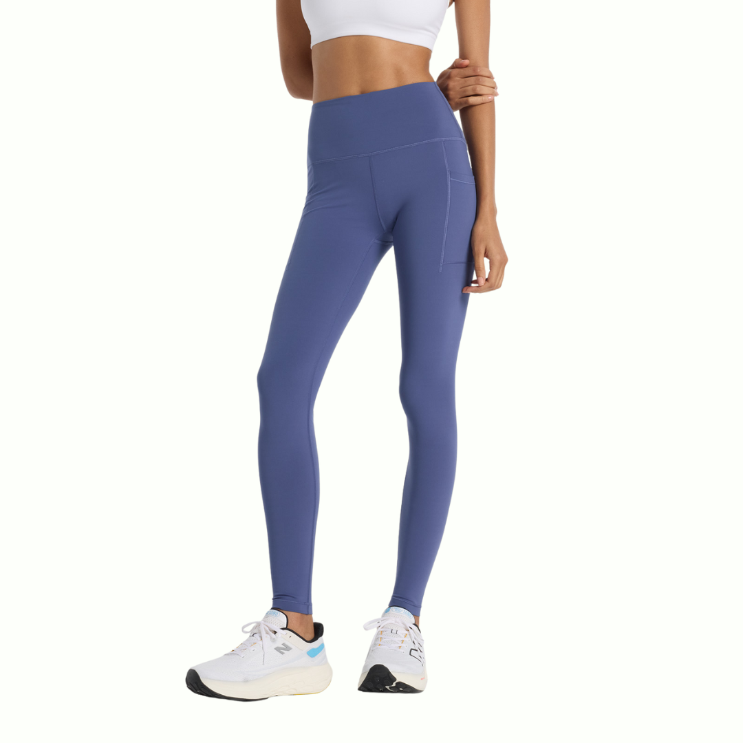 New Balance Sleek Pocket High Rise Leggings 27 (Women)