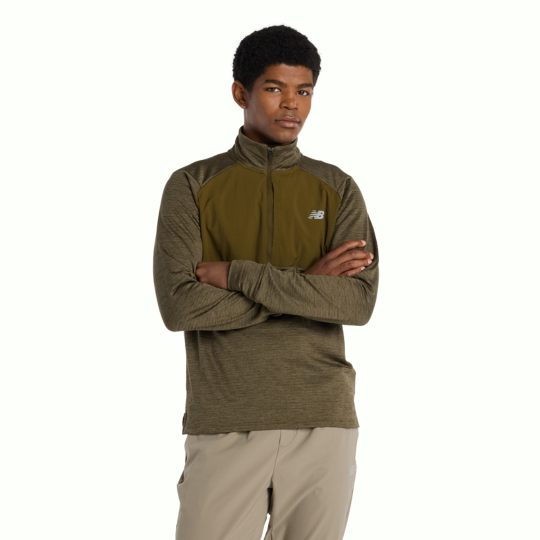 New Balance Heat Grid Half Zip (Homme)