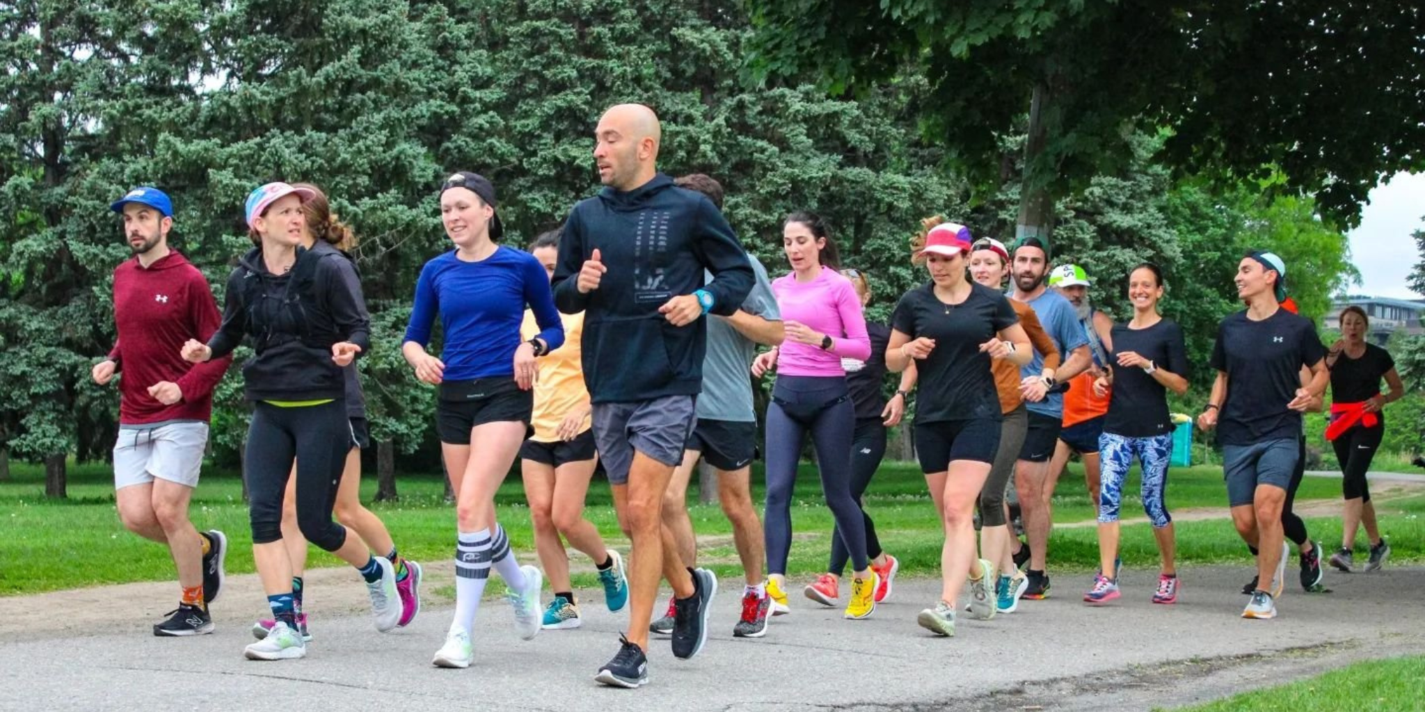 Parce que ça m'amuse de courir et que je m'améliore parce que je m'amuse.