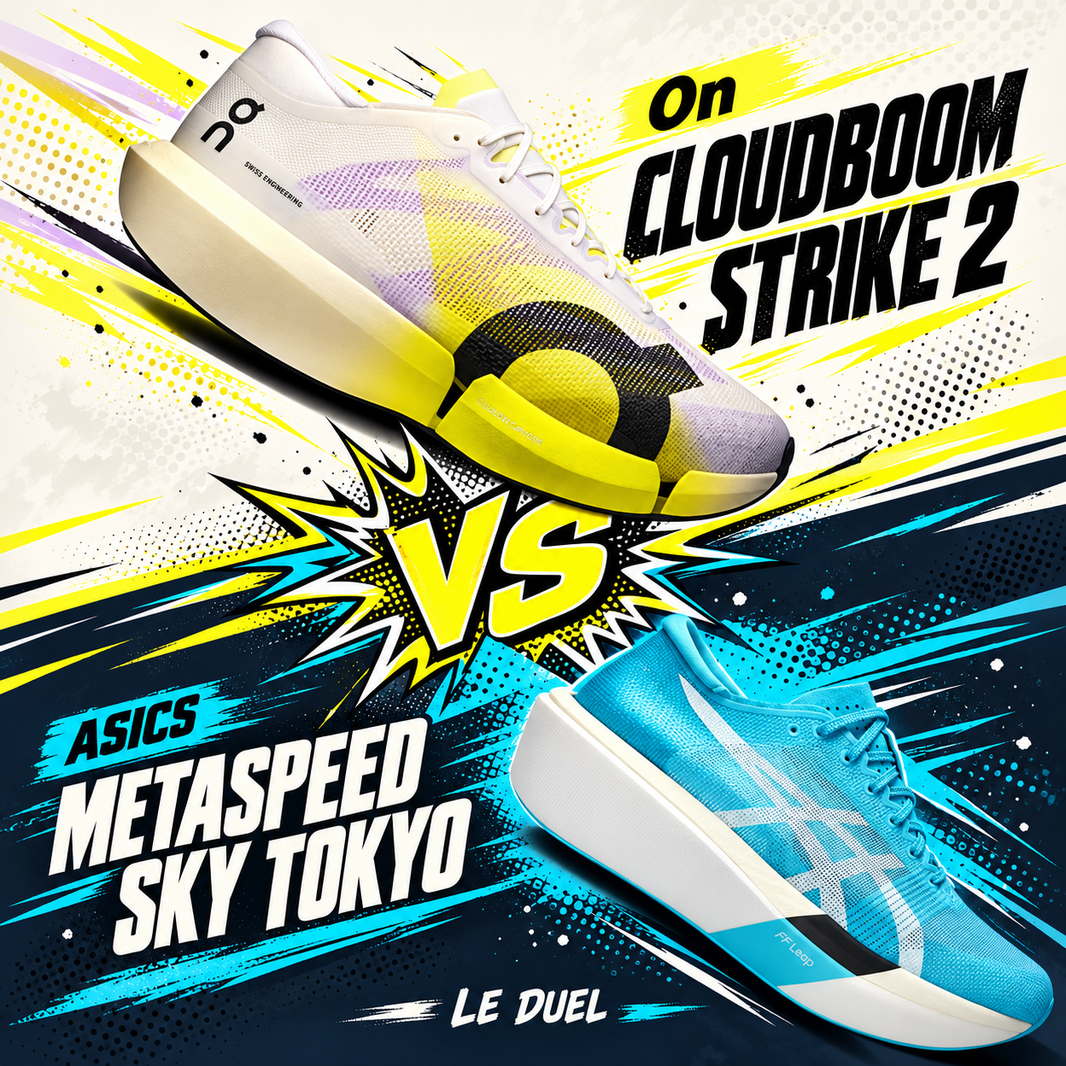 Cloudboom Strike 2 vs Metaspeed Sky Tokyo : comparatif