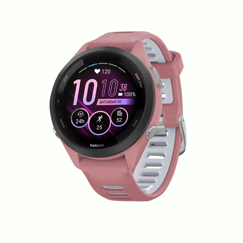 GARMIN - nanc Garmin Forerunner 165 Music GPS Running Smartwatch And
