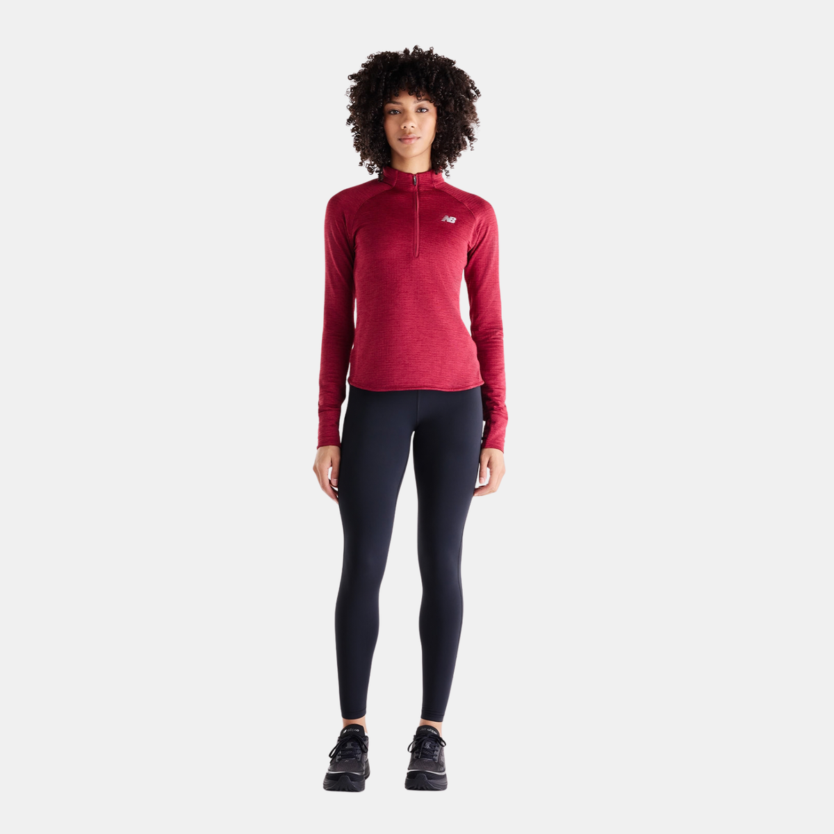 New Balance Athletics Heat Grid 1/2 Zip (Femme)