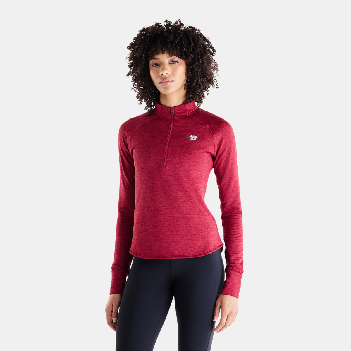 New Balance Athletics Heat Grid 1/2 Zip (Femme)