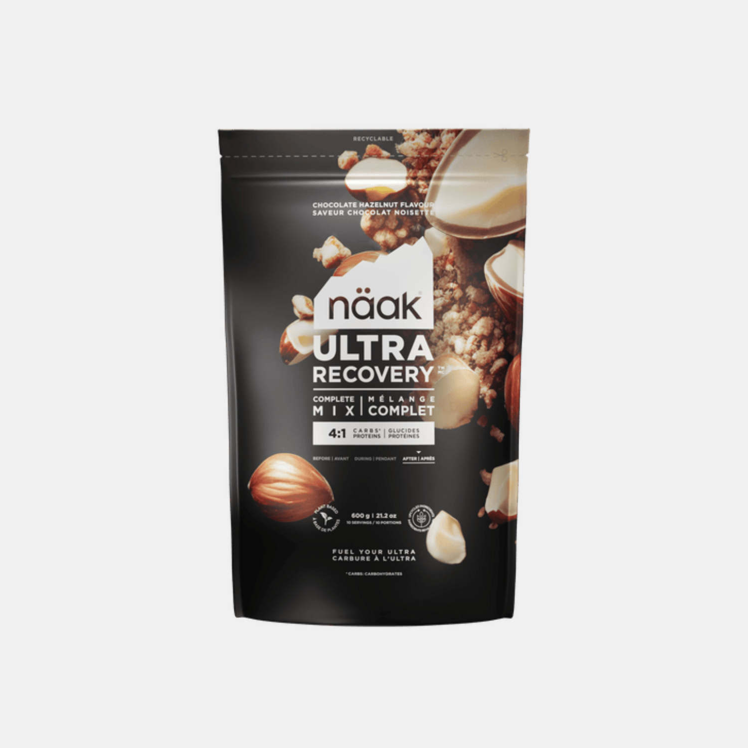 Naak Ultra Recovery Complete Mix - Chocolat Noisette