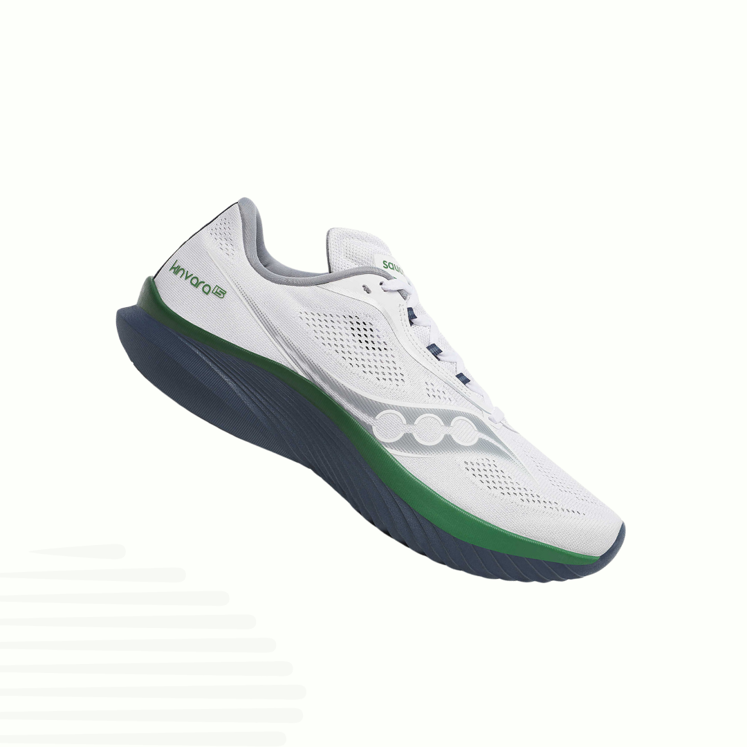 Saucony kinvara mens white shop