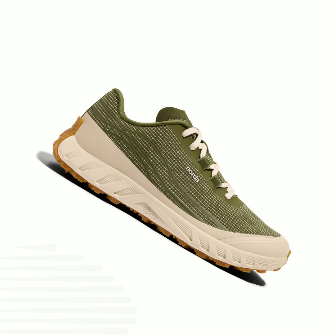 Women's Trail Running Shoes - Stealth Black 001 | norda run