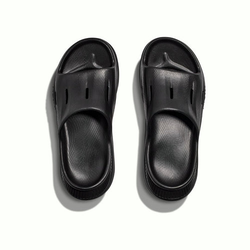 靴 HOKA ONEONE ORA RECOVERY SLIDE 3 BLACK Hoka Ora Recovery Slide 3