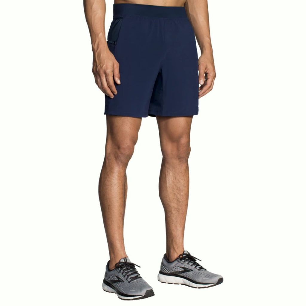 Brooks Sherpa 7IN 2/1 Short (Homme) - Boutique Endurance