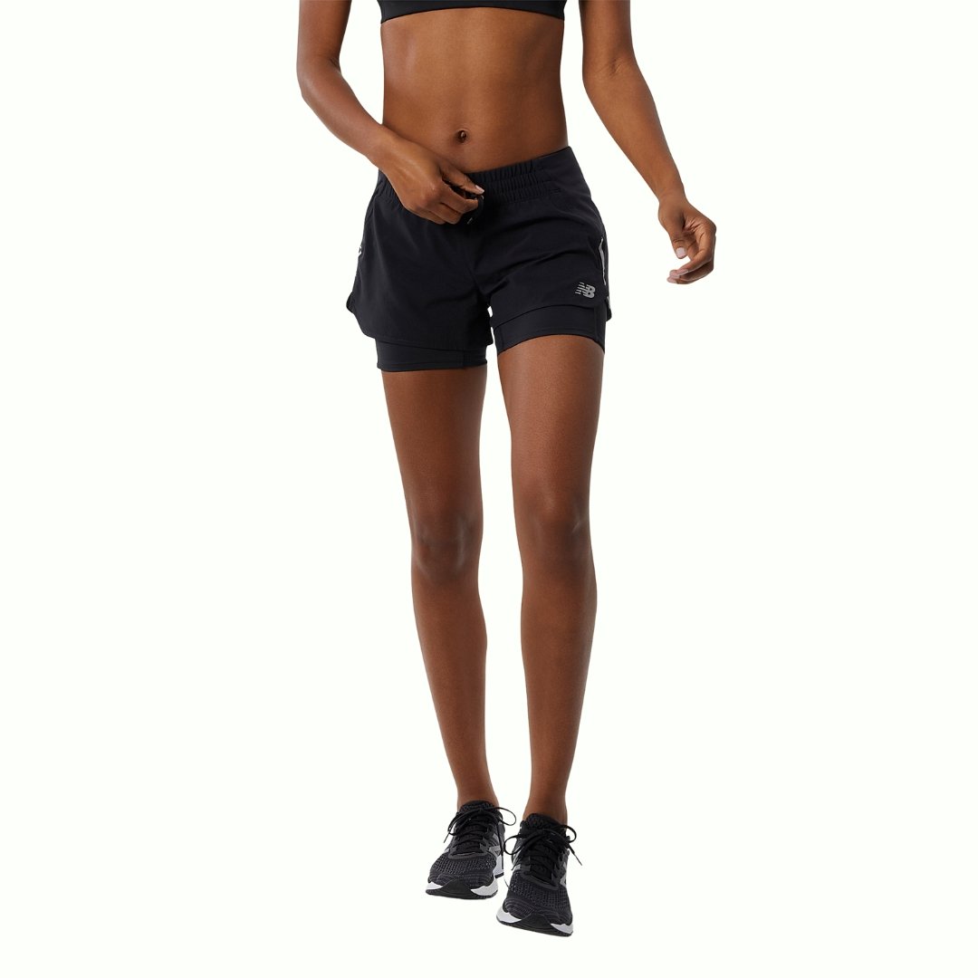 New Balance Impact Run 2IN1 Shorts (Women's)