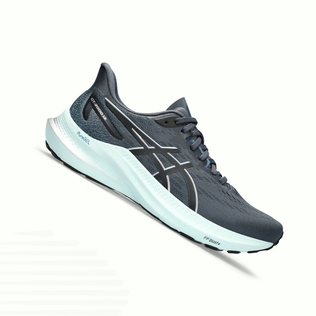  ASICS Women's Torrance Trail Running Shoes, 6.5, Steel  Grey/Black