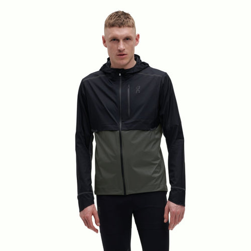 Hooded running outlet jacket mens